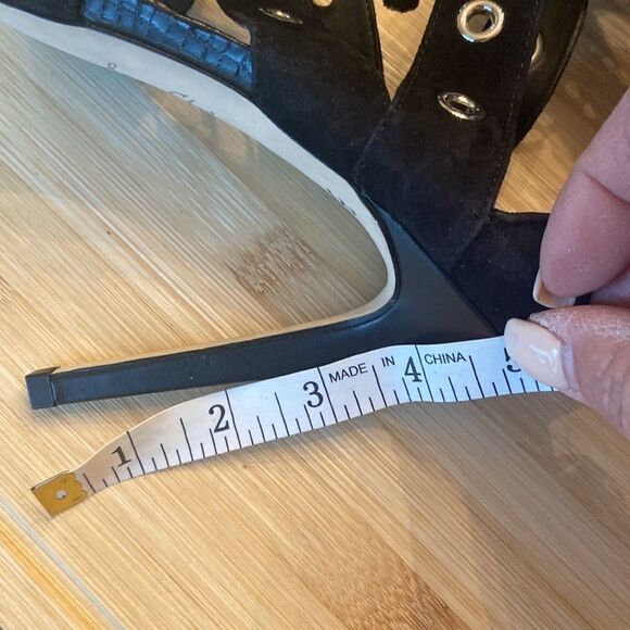 Suede leather Sam Edelman Heels 9 1/2 - Picture 5 of 8